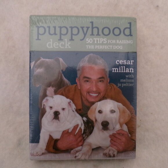 Cesar Millan’s Puppyhood DECK 50 Tips For Raising The Perfect Dog 50 CARDS New - Picture 1 of 2